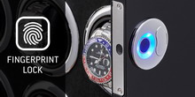 watch winder fingerprint lock