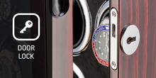 watch winder door lock