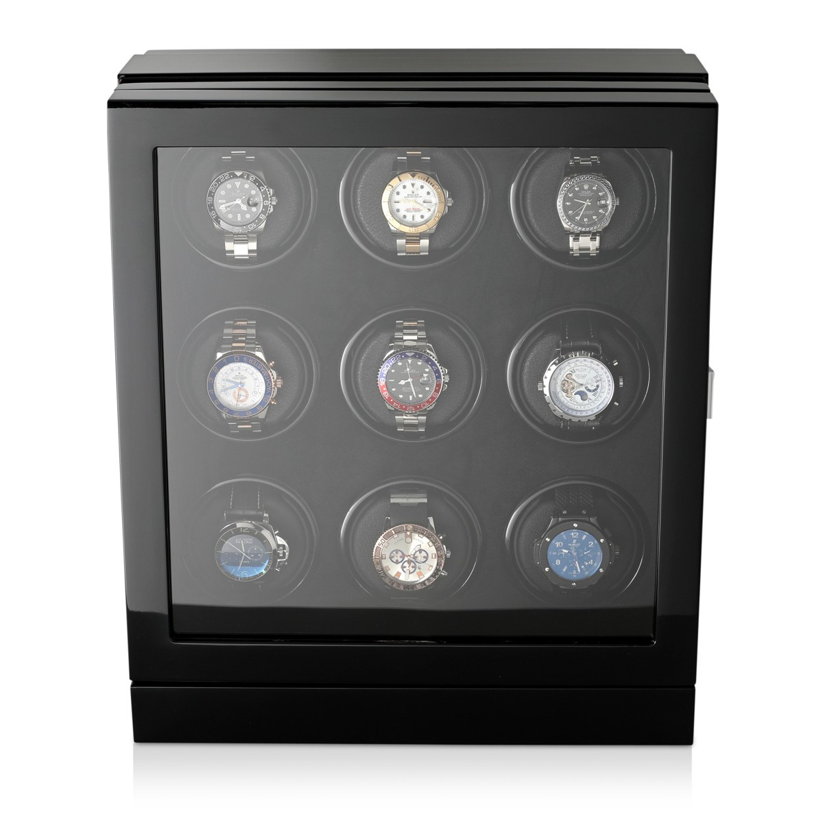 9 Watch Winder WW-8204-BMB for Automatic Watches