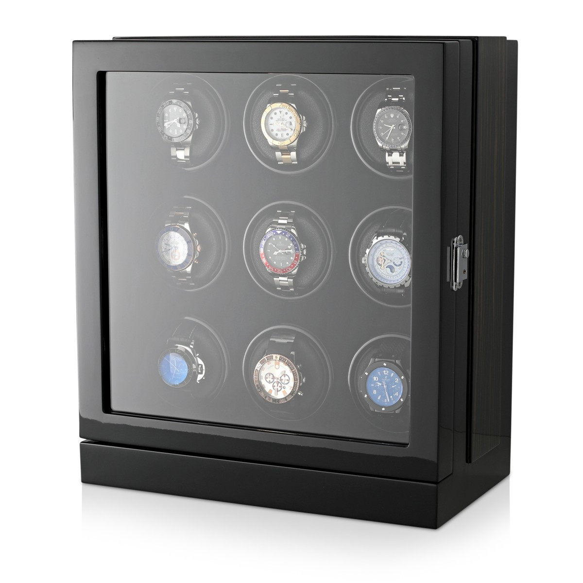 9 Watch Winder WW-8204-BMB for Automatic Watches