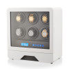 Watch Winder for 6 Watches (White)