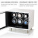 Leader Watch Winder for 6 Watches (White)