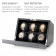 Watch Winder with Battery Power Option (Carbon)