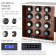 Watch Winder Safe for 12 Watches with Digital Lock and Alarm System (White)