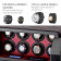 Watch Winder Safe for 8 Watches with Fingerprint Lock and Alarm System