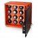 Watch Winder Safe for 12 Watches with Digital Lock and Alarm System (Orange)