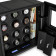 Watch Winder Safe for 12 Watches with Digital Lock and Alarm System (Black + Black)